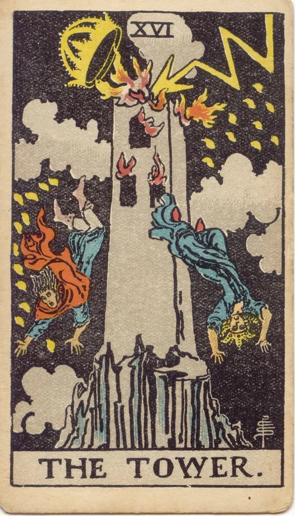 The Tower tarot card