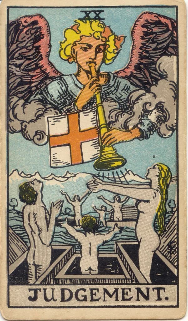 Judgement tarot card