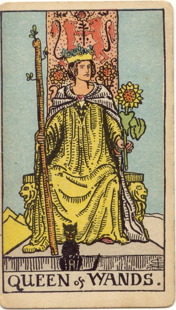 Queen of Wands tarot card