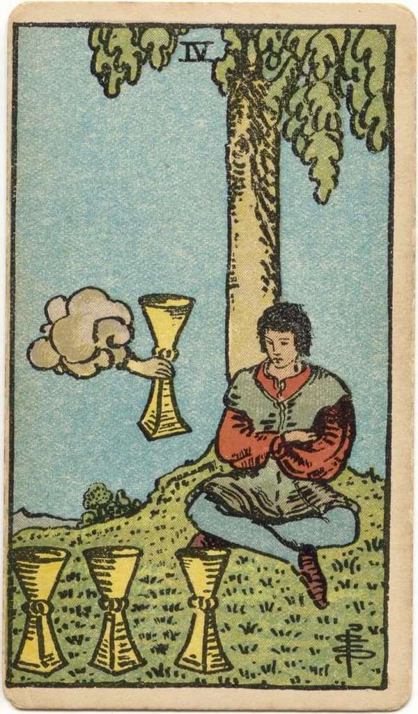 Four of Cups tarot card
