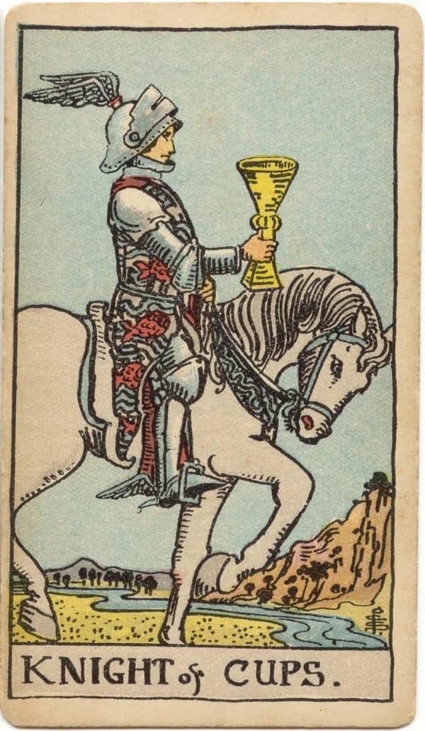 Knight of Cups tarot card