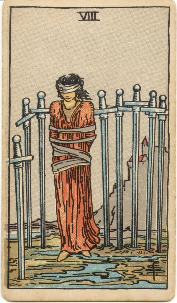 Eight of Swords tarot card